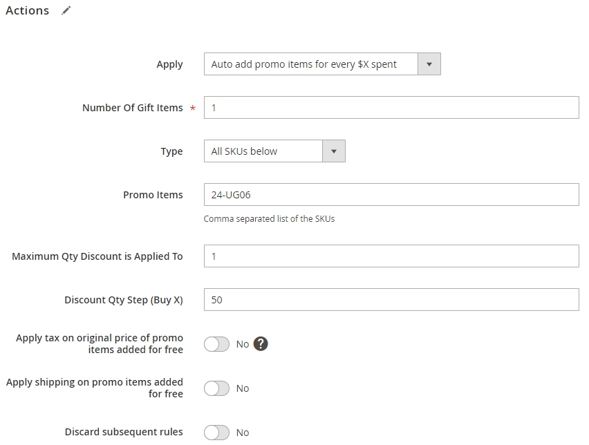 Why do taxes apply on Free Gift items?